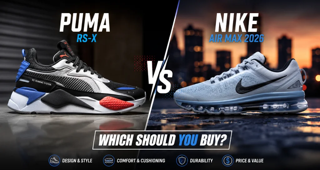 Puma RS-X vs Nike Air Max 2026