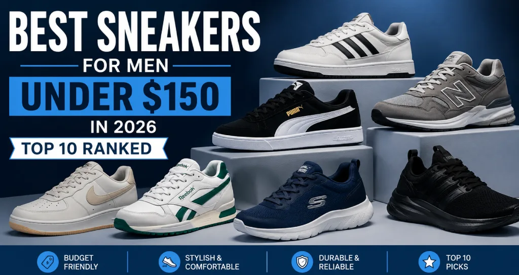 Best Sneakers for Men Under $150 2026