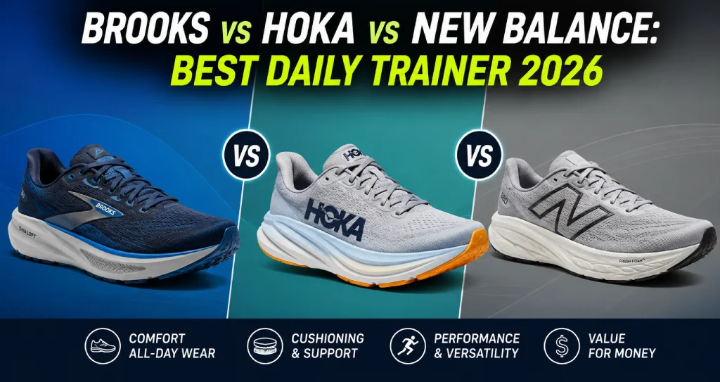 Brooks vs HOKA vs New Balance